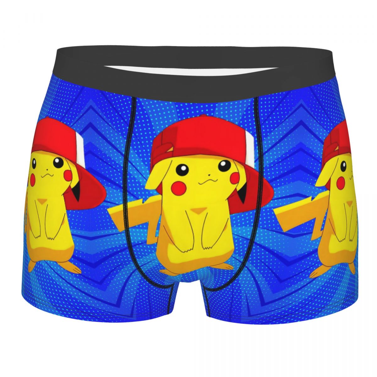 Boxer Shorts Modal - Custom P-Pikachues Anime Collage Underwear Men
