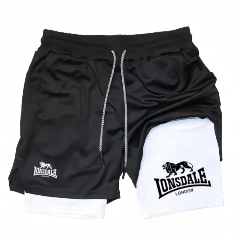 Compression Shorts Athletes - Summer Harajuku 2-in-1 Running for Men's