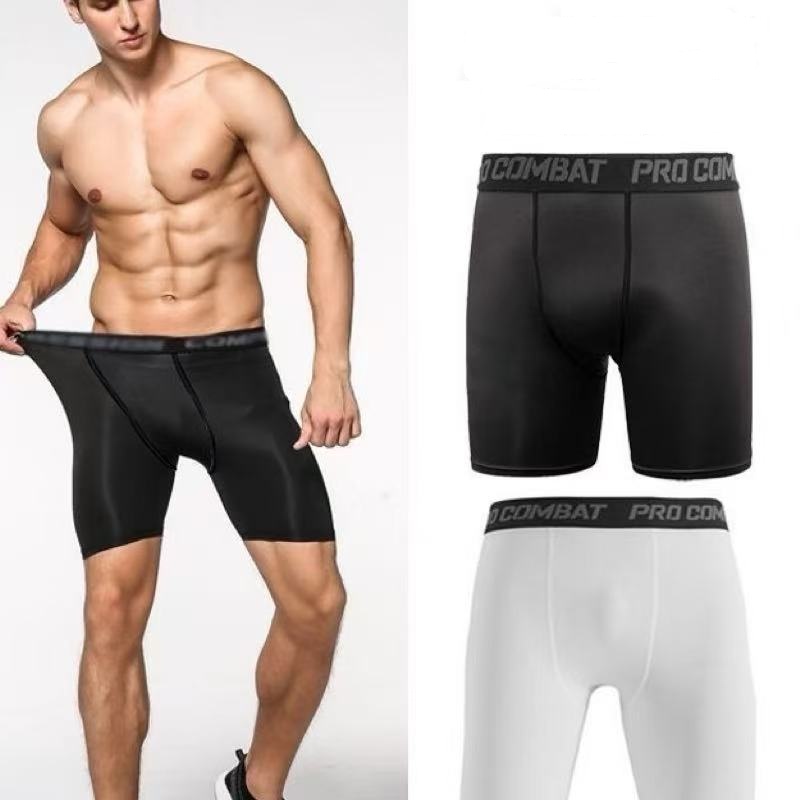 Compression Shorts Athletes - Mens Compression Pants Tights Cool Dry