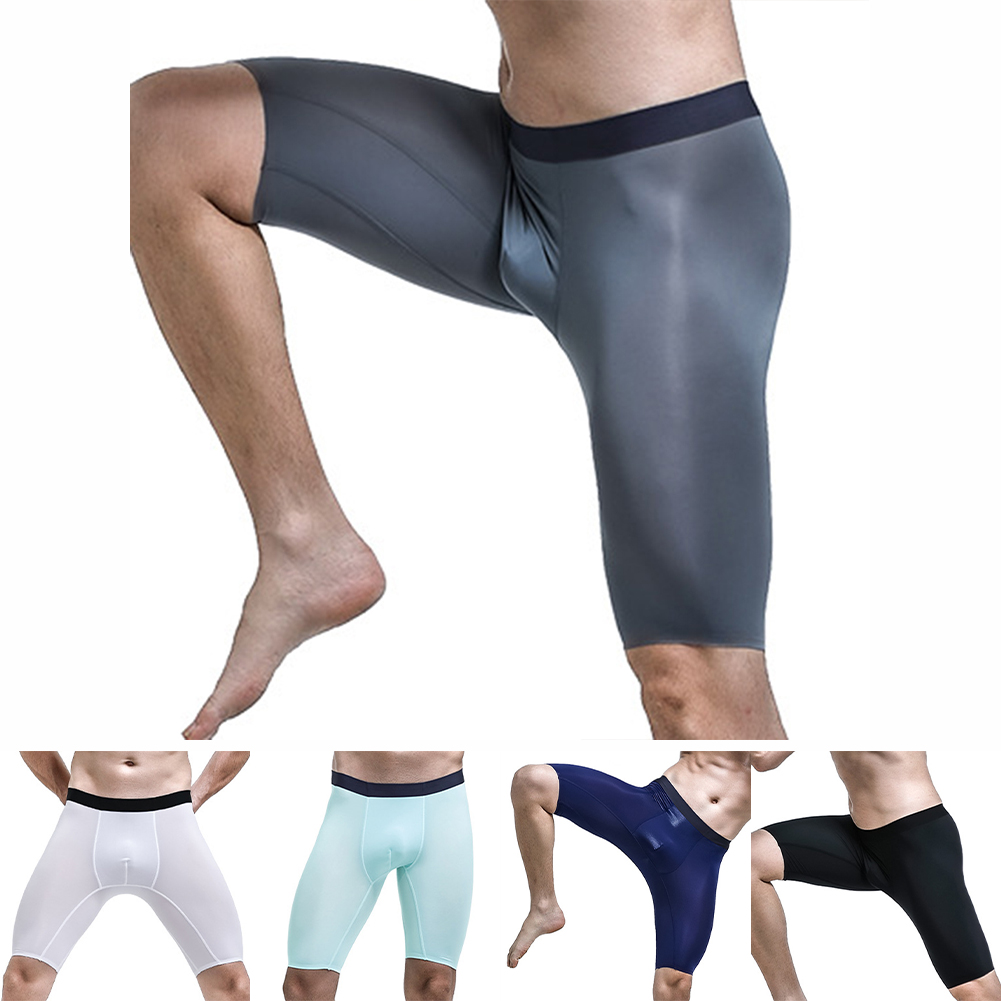 Men Long Leg  Boxer Shorts Bre - Long Leg Trunk Men のレビューと価格