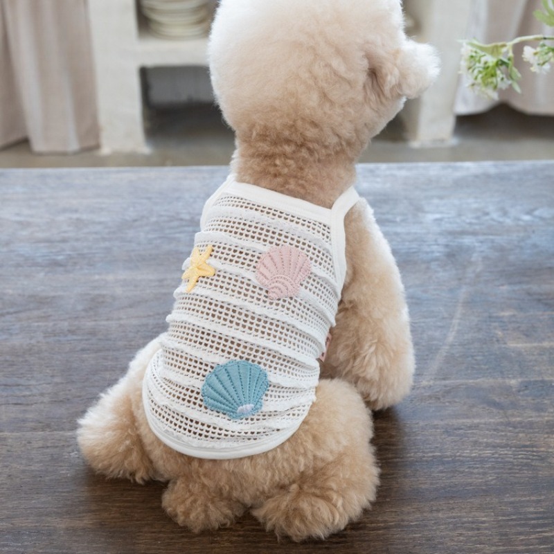 Pet Spring Mesh Sunscreen Coat - Suspender Tank Top のレビューと価格