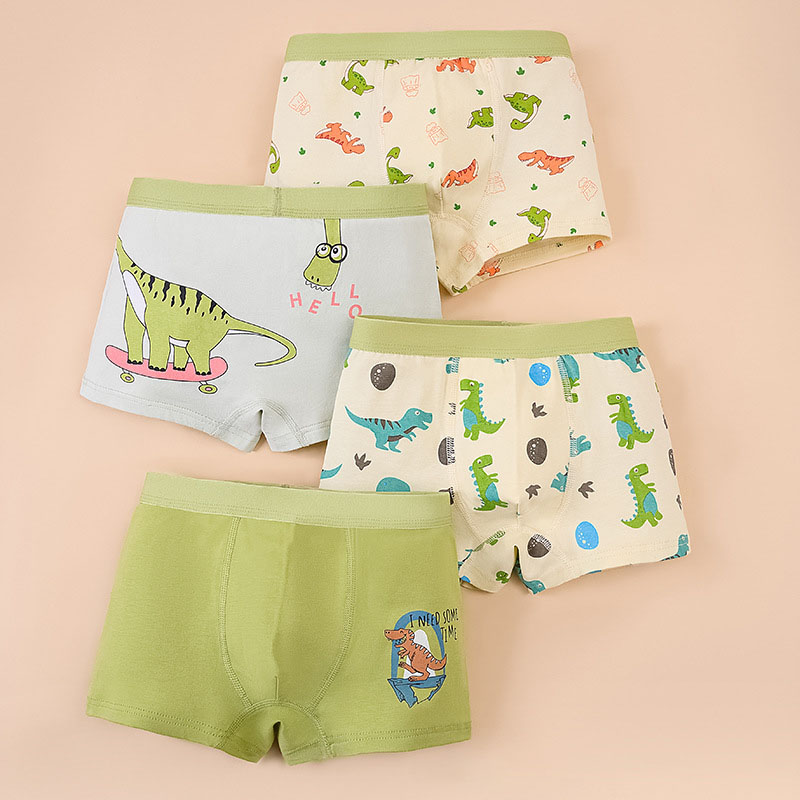 4-Pack Soft Boy Boxer Brief  H - Boxer Brief Pack Cotton のレビューと価格