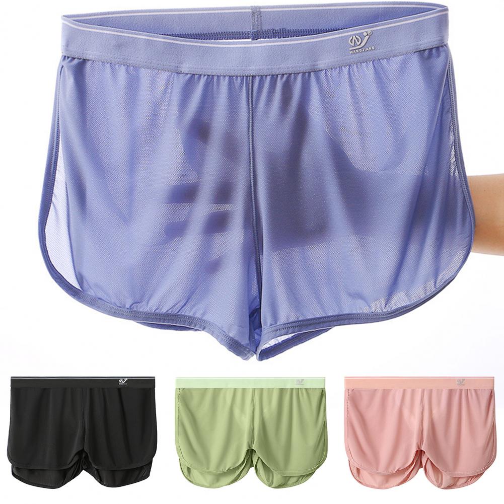 Soft M-3XL Breathable Mesh Box - Mesh Sport Boxer のレビューと価格