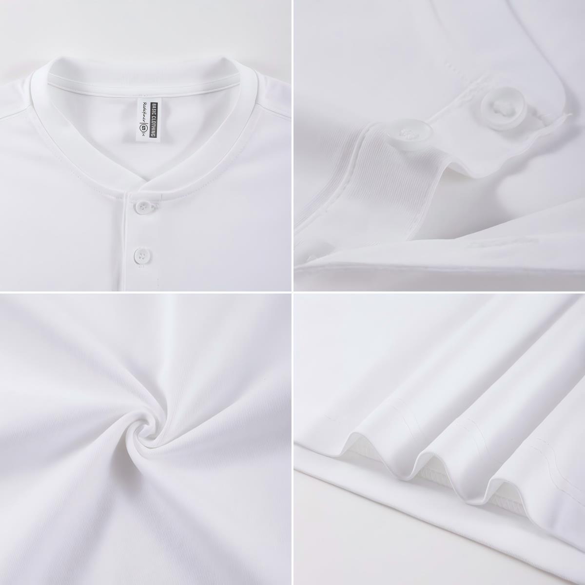 2026 NEW Solid Cotton Henley S - Undershirt Crew Neck のレビューと価格