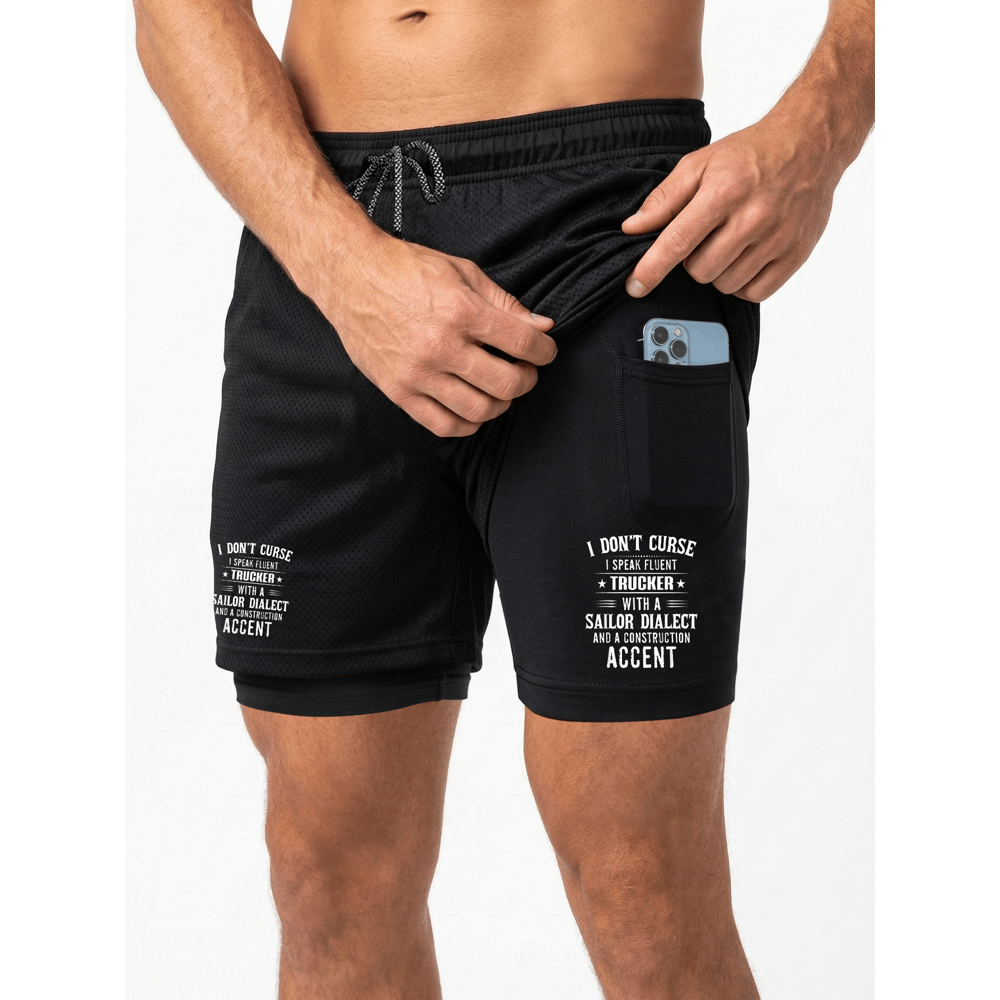 Mens 2-In-1 Quick-Dry Athletic - Compression Shorts Athletes のレビューと価格