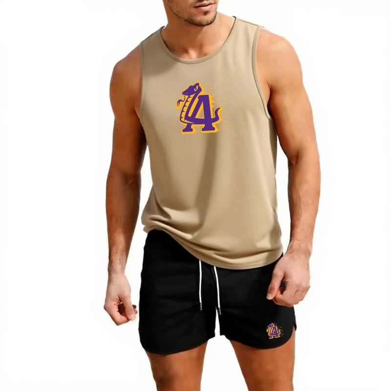 Fitness loose men tank top  sl - Sleeveless Undershirt のレビューと価格