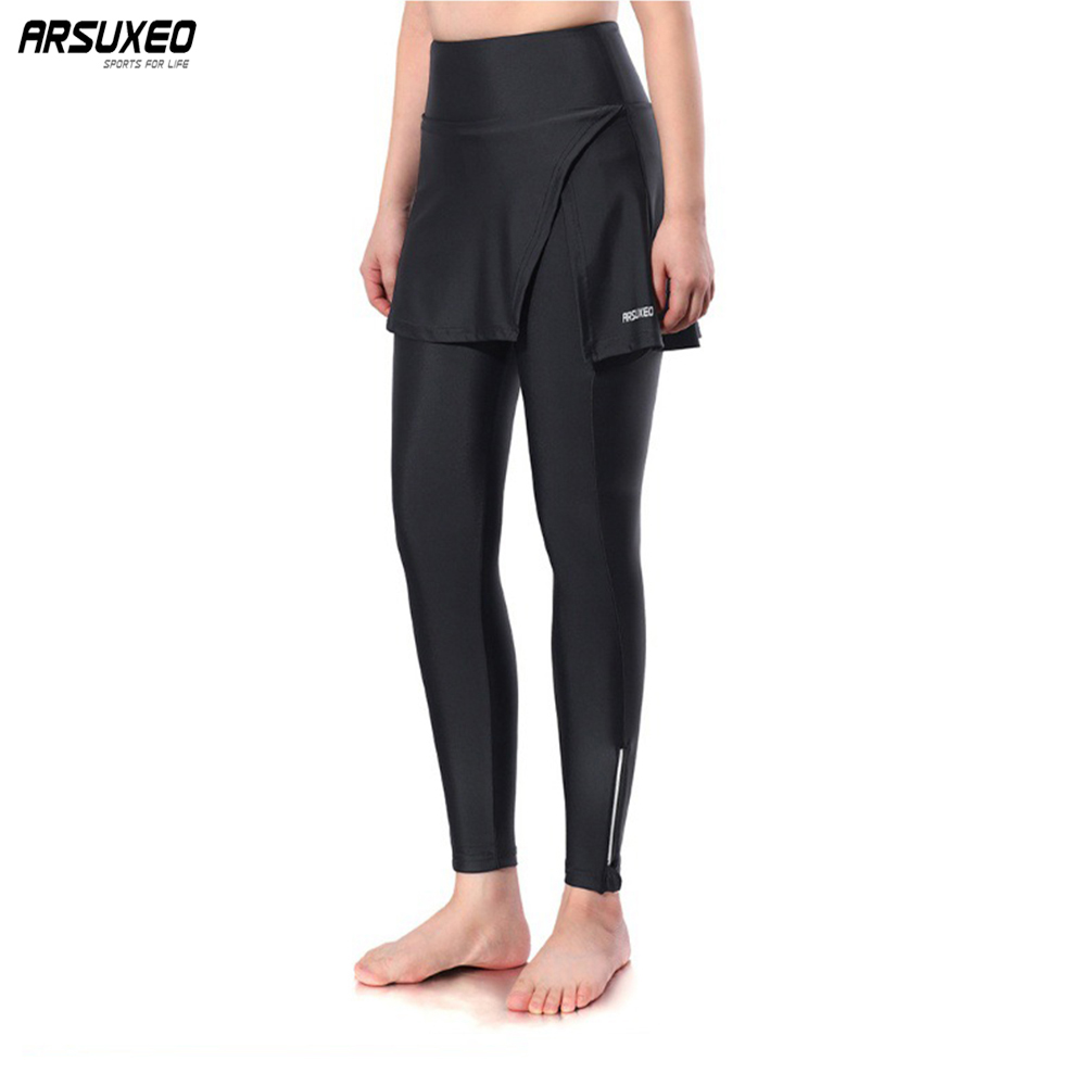 ARSUEXO Women Cycling Pants 2- - Compression Long Pant のレビューと価格