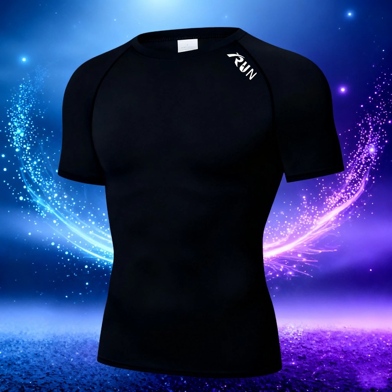 Men Quick Dry Compression Elas - T Shirt Tight Fit のレビューと価格