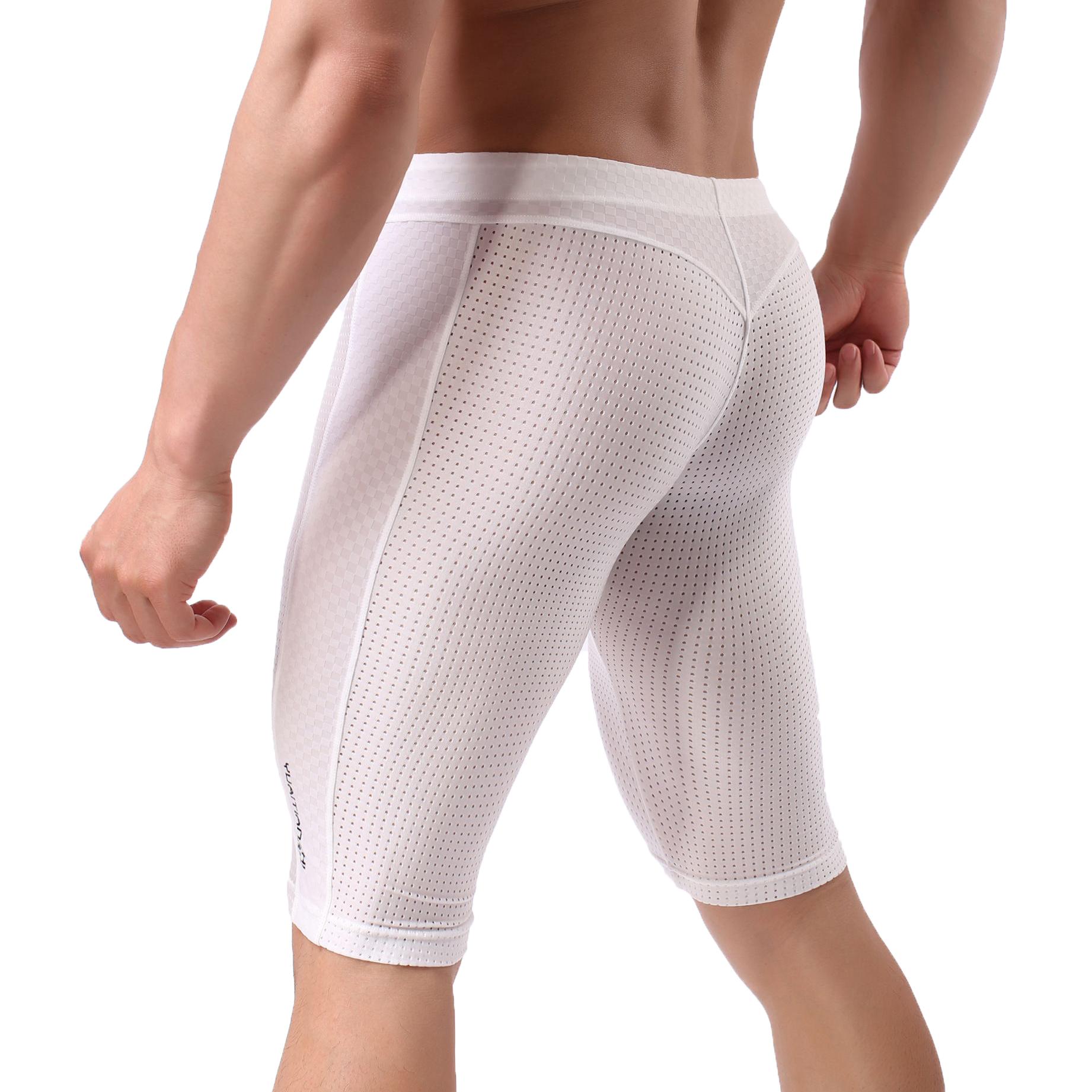 Men's Underwear Sexy Mesh Stit - Mesh Sport Boxer のレビューと価格