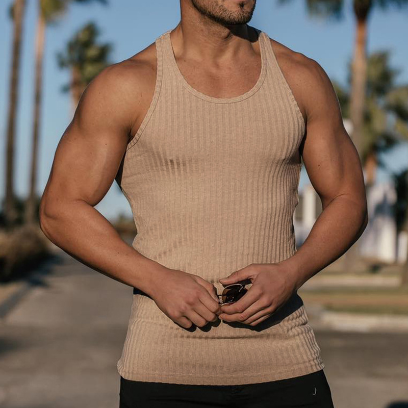 2024 Summer new men V-neck Ves - Undershirt Crew Neck のレビューと価格