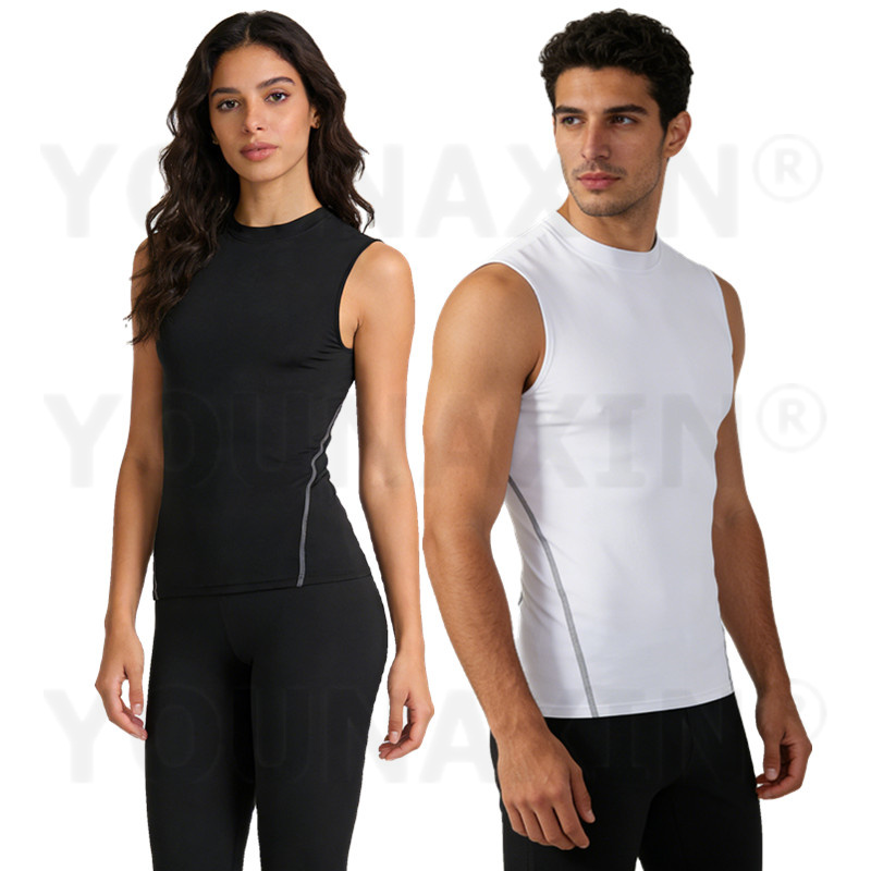 YOUNAXIN Unisex Sleeveless Com - Base Layer Top のレビューと価格