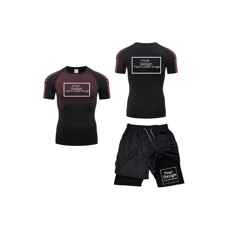 Men's Custom Printed Compressi - Compression Shorts Athletes のレビューと価格