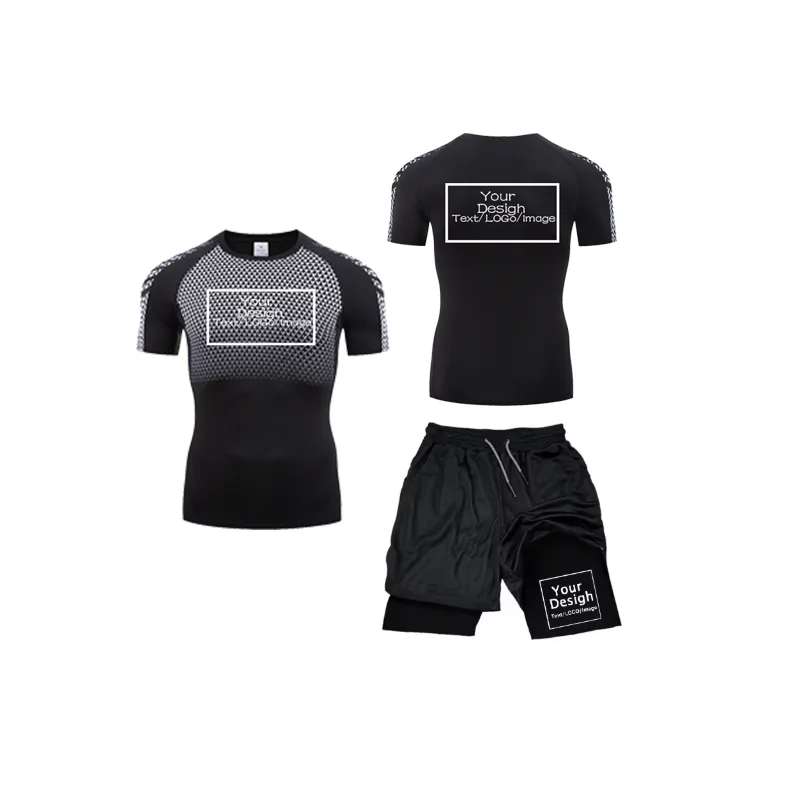Men's Custom Printed Compressi - Compression Shorts Athletes のレビューと価格