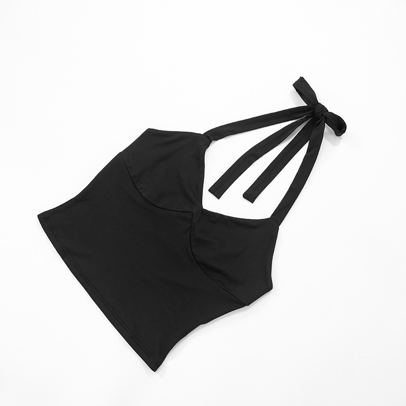 Women Solid 2 Piece Set Summer - Suspender Tank Top のレビューと価格