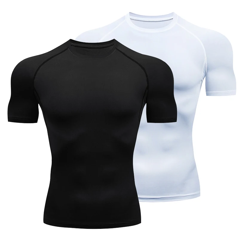 Mens Sport Top for Fitness T-s - T Shirt Tight Fit のレビューと価格