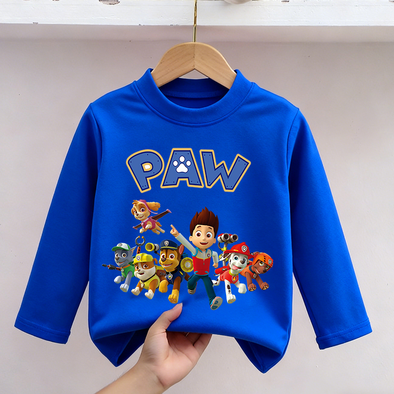 PAW Patrol Long Sleeves T-Shir - Undershirt Crew Neck のレビューと価格