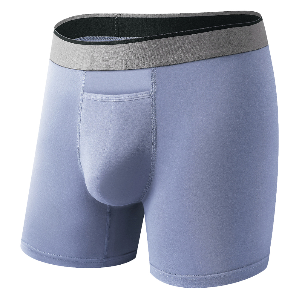 1pc Men Long Leg Shorts Soft U - Bamboo Fiber Trunk のレビューと価格