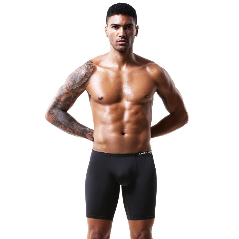 Men Trunks Long Legs Boxershor - Long Leg Trunk Men のレビューと価格