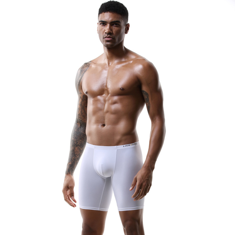 Men Trunks Long Legs Boxershor - Long Leg Trunk Men のレビューと価格