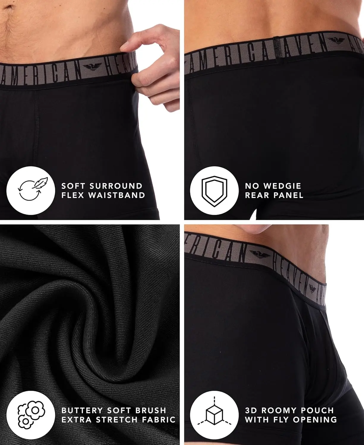Men's Underwear Trunks | Ultra - Boxer Brief Pack Cotton のレビューと価格