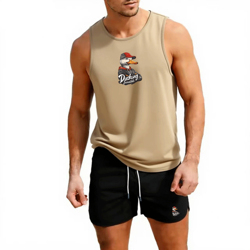 Fitness loose men tank top  sl - Sleeveless Undershirt のレビューと価格