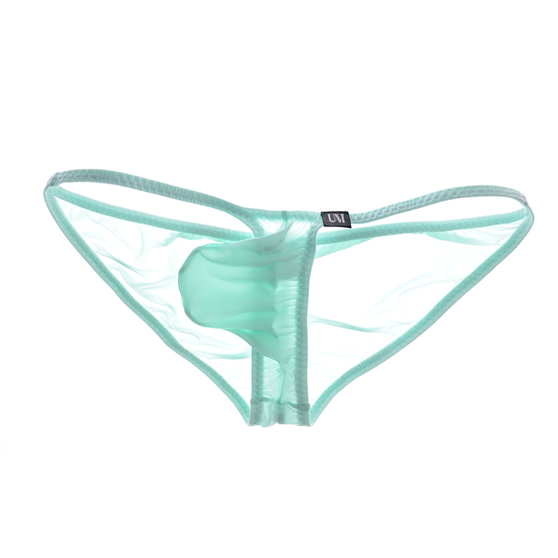 Men's Sexy Silk Button Briefs  - Pouch Boxer Pouch のレビューと価格