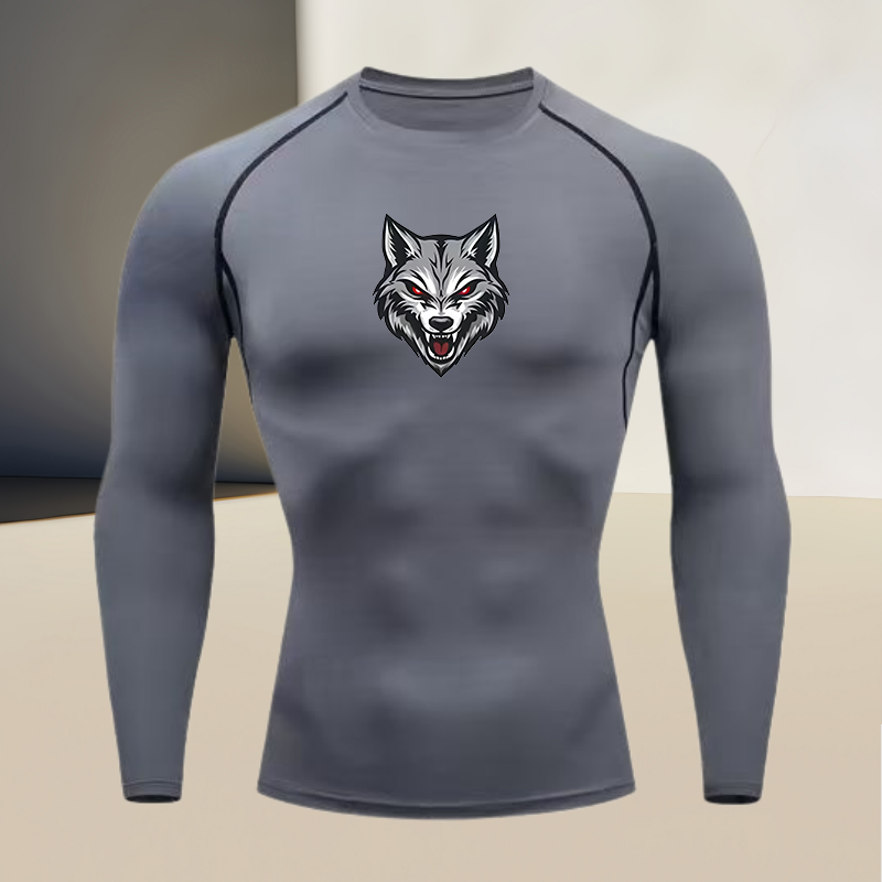 Men's long sleeved round neck  - T Shirt Tight Fit のレビューと価格