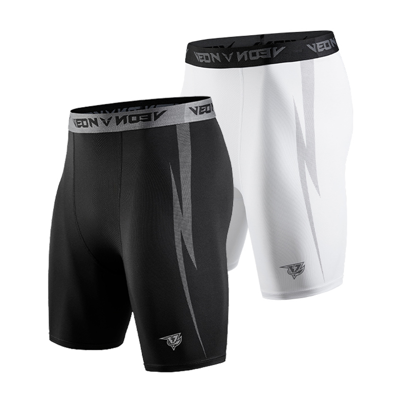 Black Compression Shorts Men S - Compression Shorts Athletes のレビューと価格
