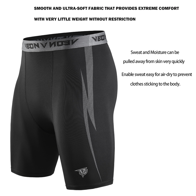 Black Compression Shorts Men S - Compression Shorts Athletes のレビューと価格