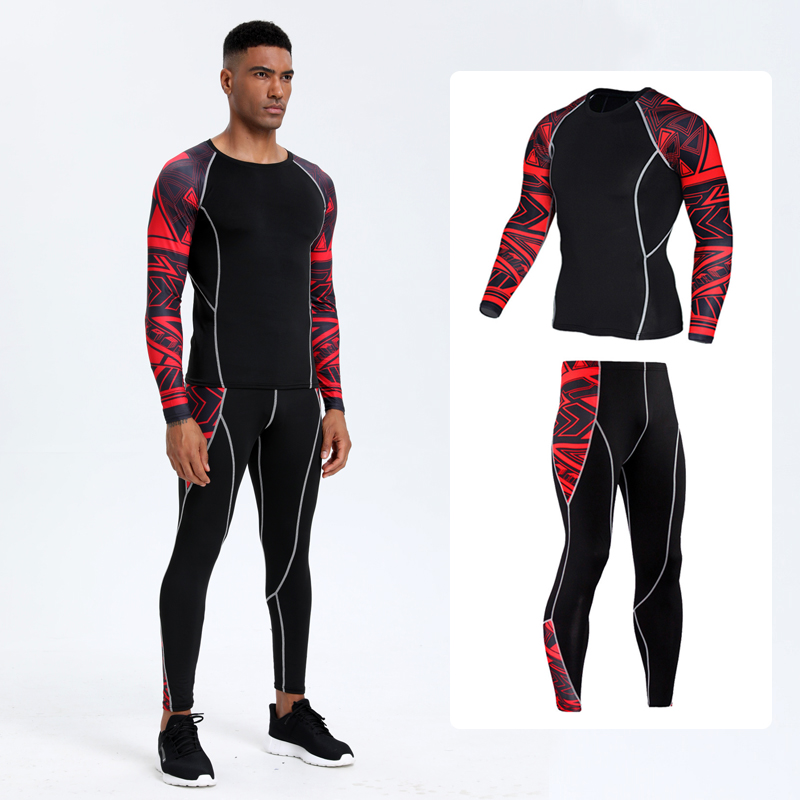 Men's PRO Sports Fitness Suit: - Compression Long Pant のレビューと価格