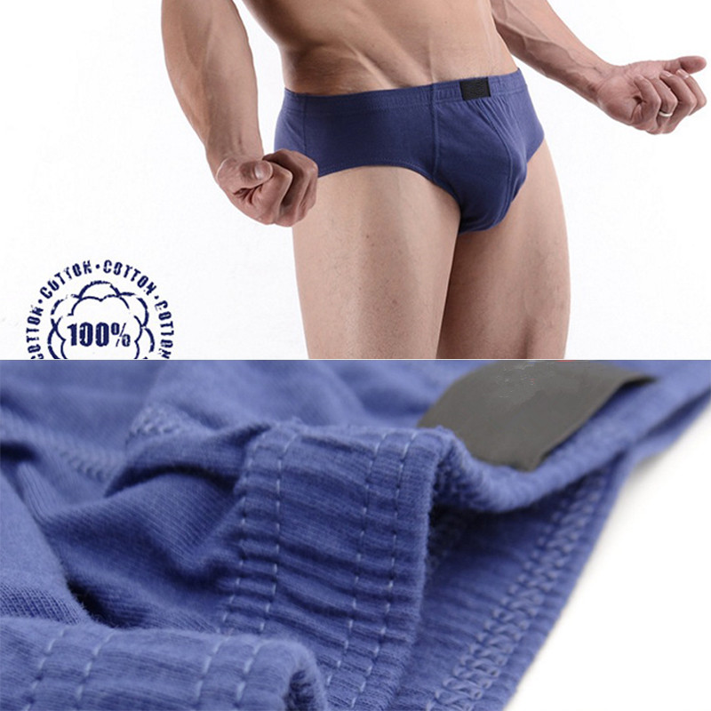 4 Pcs/Lot 100% Cotton Mens Bri - Multi Pack Underwear のレビューと価格