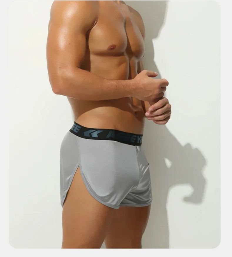 Men's Solid Color Underwear bo - Mesh Sport Boxer のレビューと価格