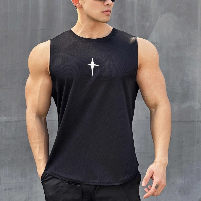 summer Sleeveless vest outdoor - Undershirt Crew Neck のレビューと価格
