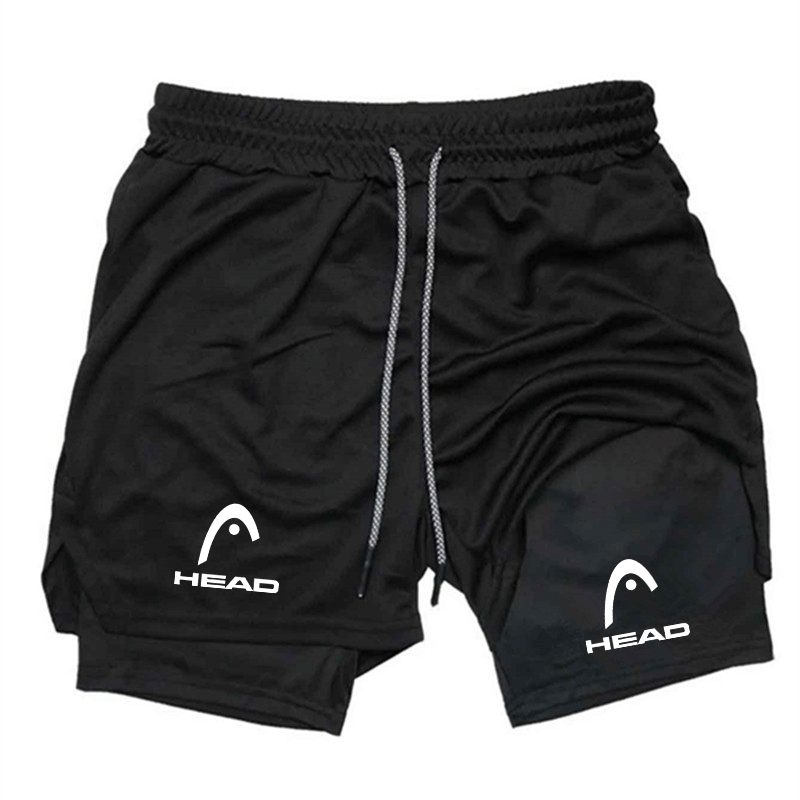 Cross Print 2 in 1 Workout Run - Compression Shorts Athletes のレビューと価格