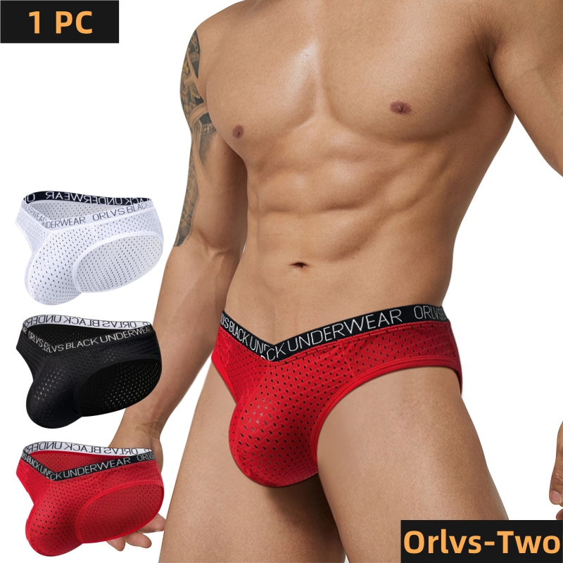 ORLVS Male Boxers Sexy Underwe - Pouch Boxer Pouch のレビューと価格