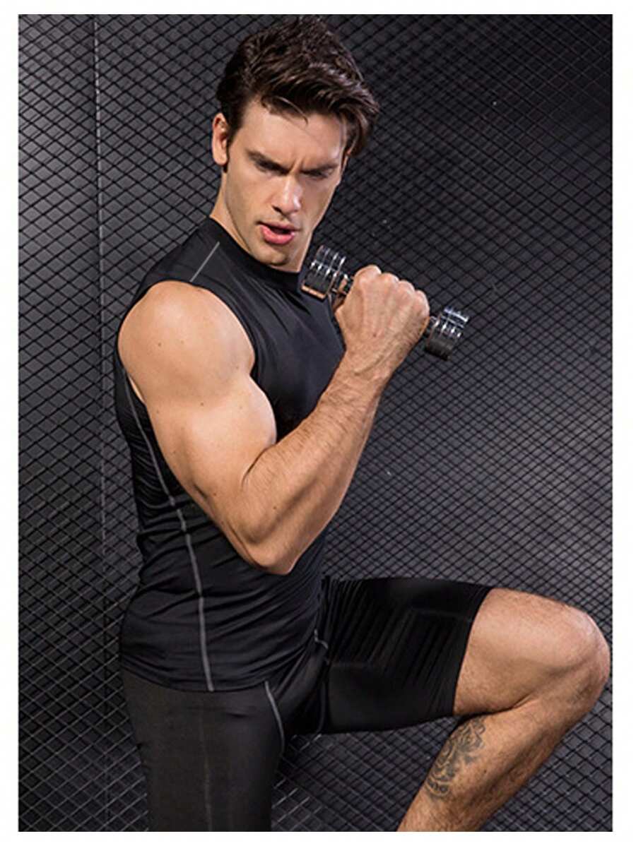 Mens 3-Pack Slim Fit Sleeveles - Base Layer Top のレビューと価格