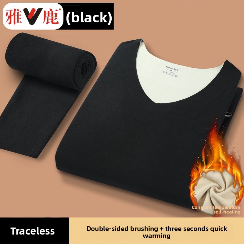 V-neck Seamless Thermal Underw - Thermal Long John のレビューと価格