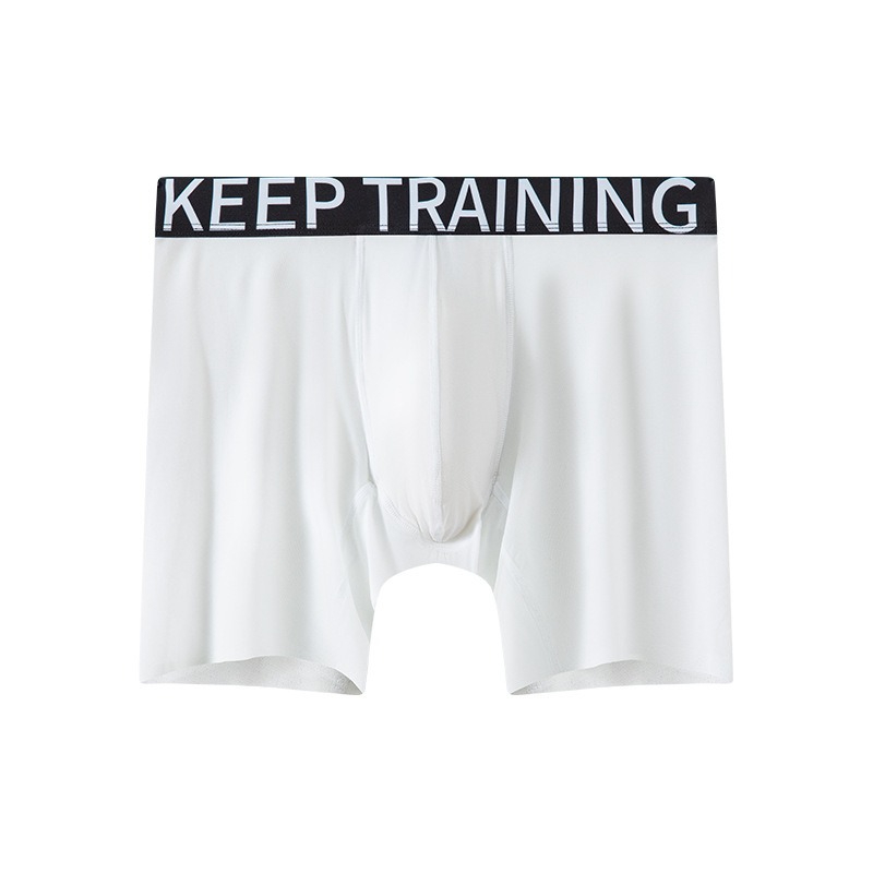 Men's Ice Silk Long Leg Boxer  - Long Leg Trunk Men のレビューと価格