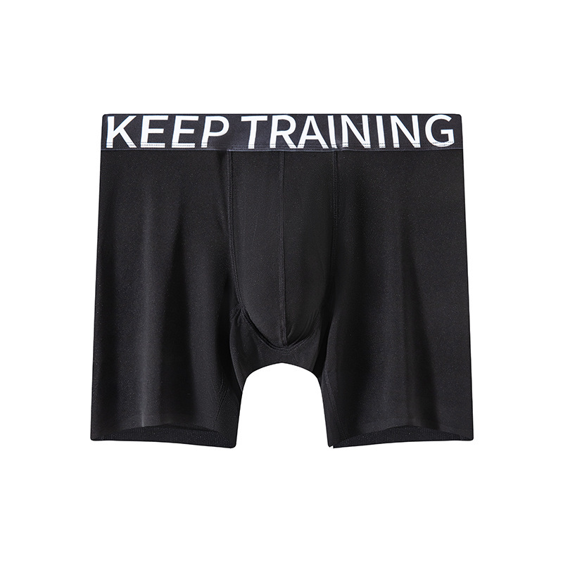 Men's Ice Silk Long Leg Boxer  - Long Leg Trunk Men のレビューと価格