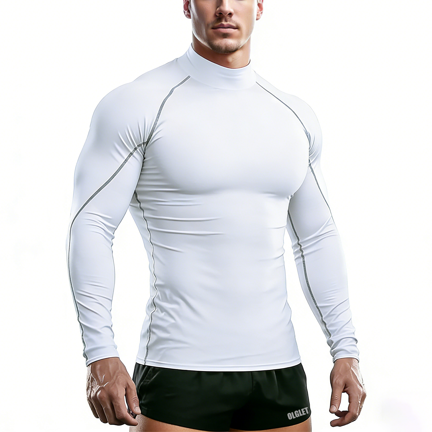 Sport T-shirt Men Compression  - T Shirt Tight Fit のレビューと価格