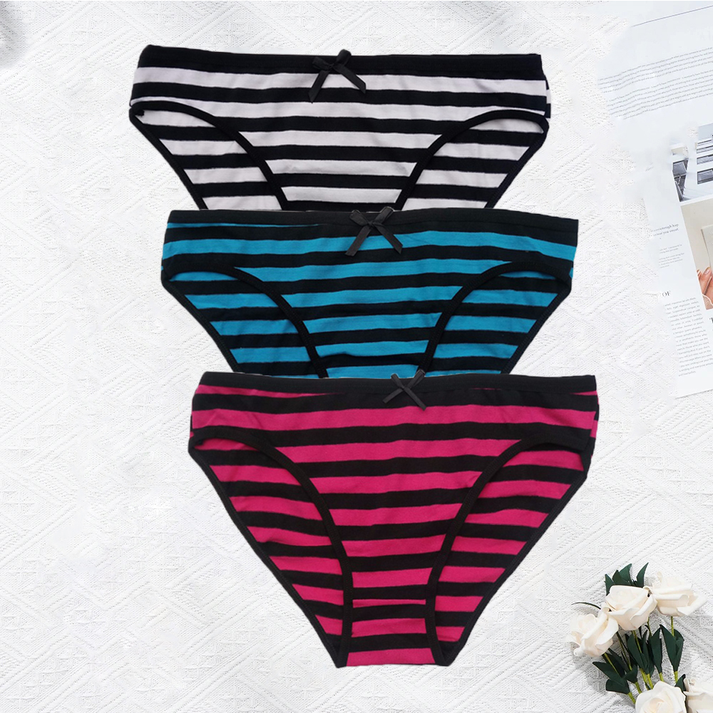 YOUREGINA Striped Woman Underw - Multi Pack Underwear のレビューと価格