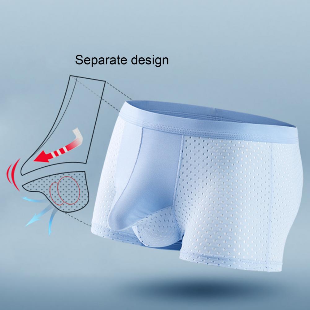 2025 M-3XL Men Boxers Elephant - Mesh Sport Boxer のレビューと価格