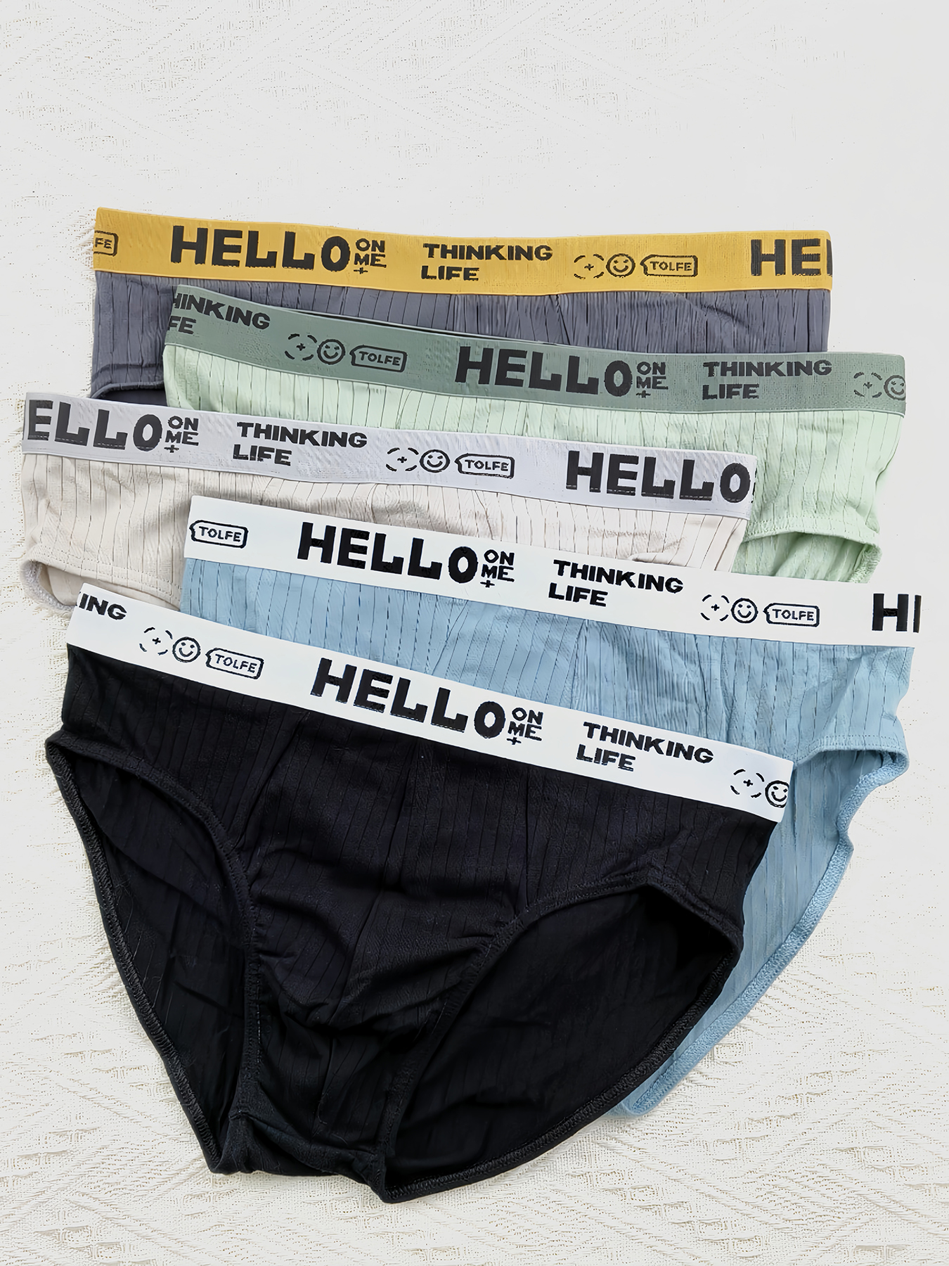5-Pack Men's Cotton Briefs wit - Multi Pack Underwear のレビューと価格
