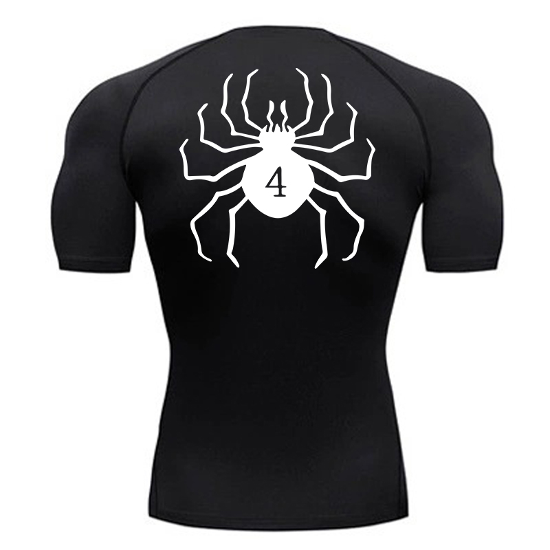 Spider Print Compression Shirt - Base Layer Top のレビューと価格