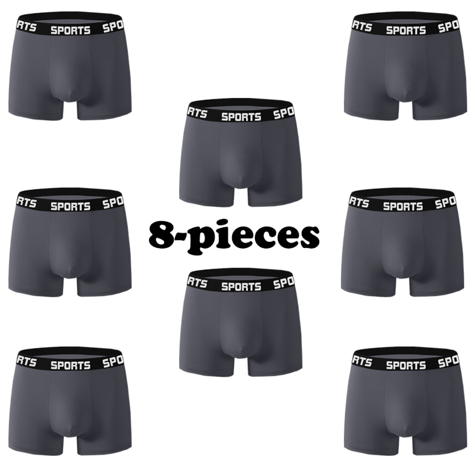 Supreme Comfort 8-Pack Men's S - Performance Boxer Sport のレビューと価格