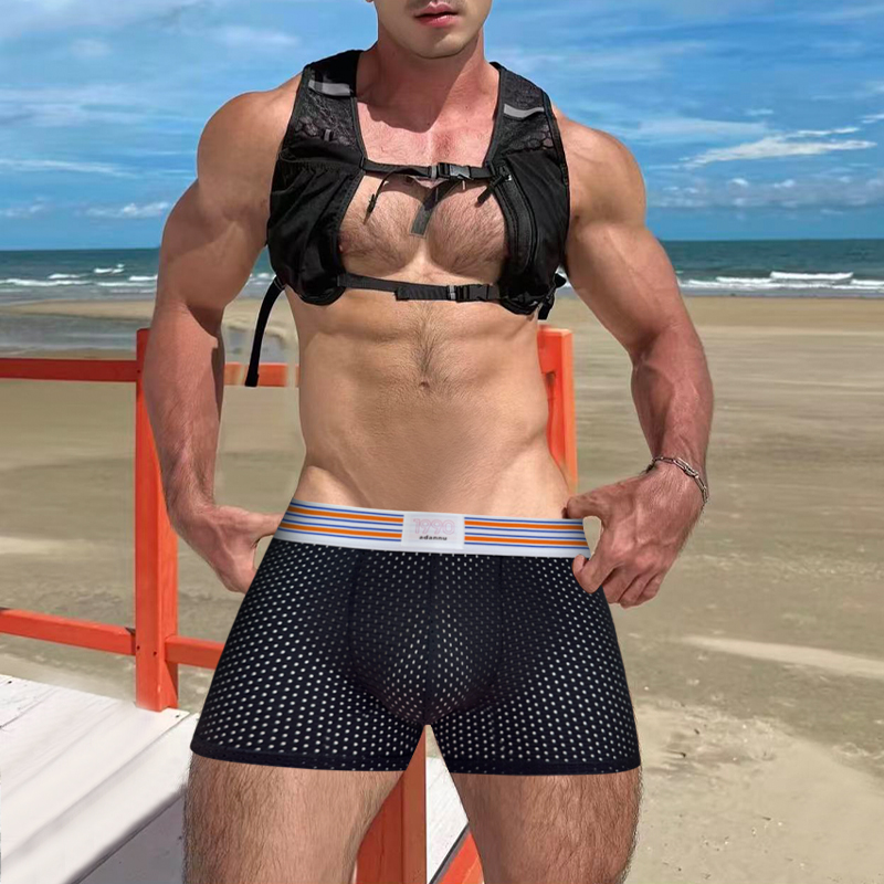Fashionable Freely Detachable  - Mesh Sport Boxer のレビューと価格