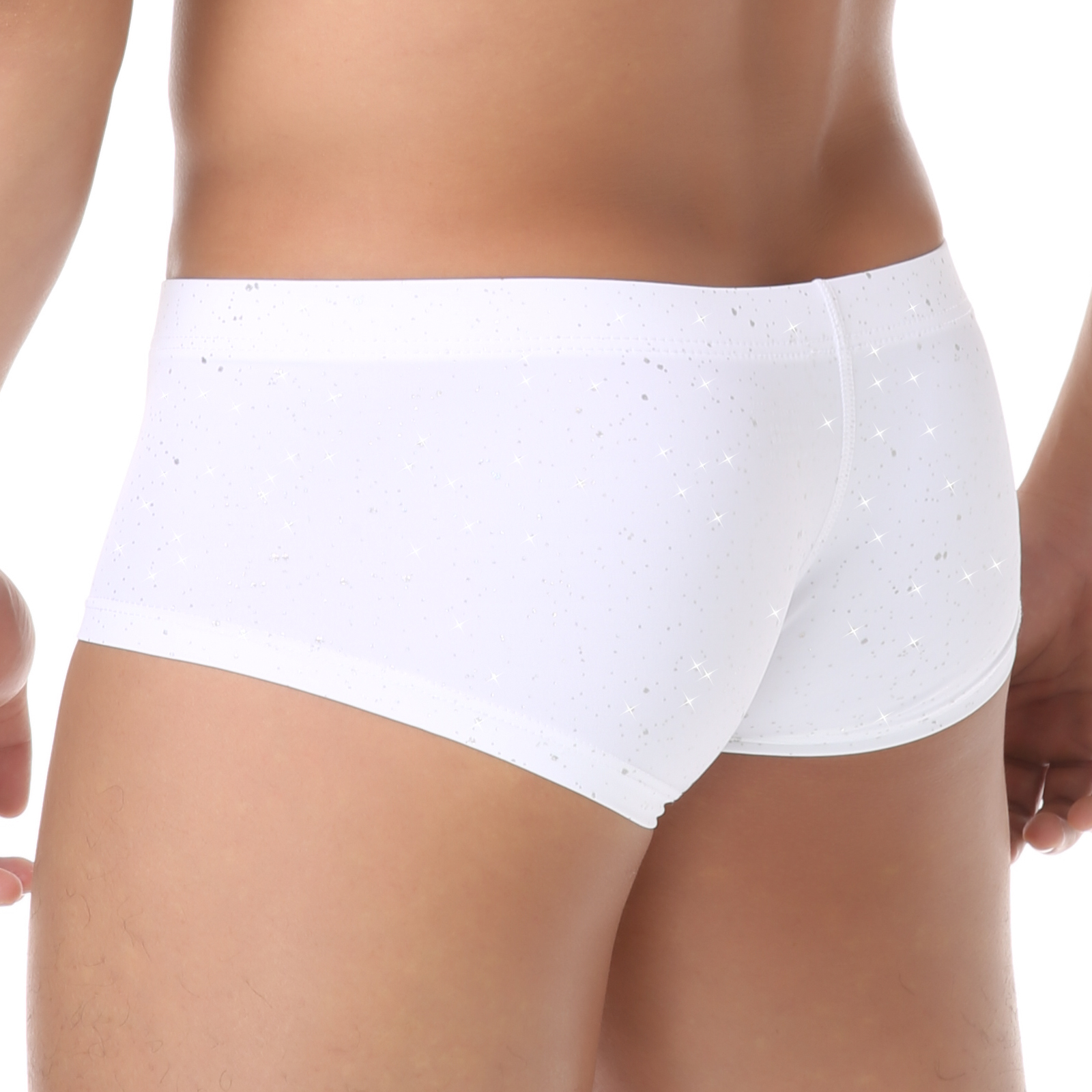 Men Sequin Boxers Shorts Sport - Boxer Shorts Modal のレビューと価格