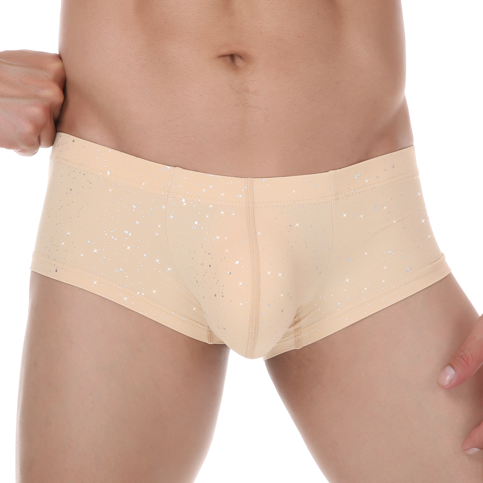 Men Sequin Boxers Shorts Sport - Boxer Shorts Modal のレビューと価格
