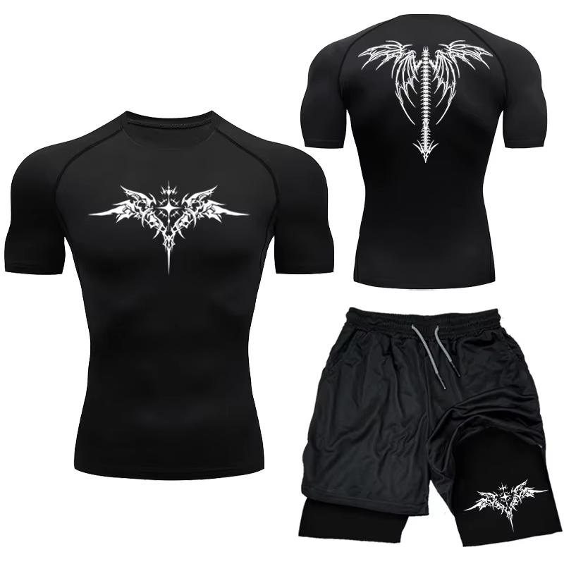 New Men's MMA Compression Athl - Compression Shorts Athletes のレビューと価格