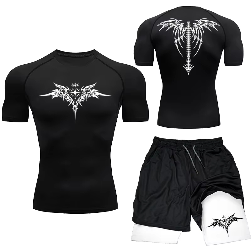 New Men's MMA Compression Athl - Compression Shorts Athletes のレビューと価格